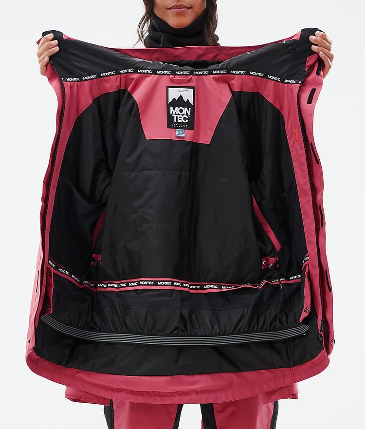 Montec Fawk W Snowboardjacke Damen Light Red Renewed, Bild 9 von 9