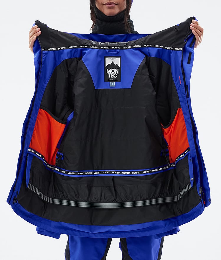 Montec Fawk W Snowboardjacke Damen Cobalt Blue Renewed, Bild 9 von 9
