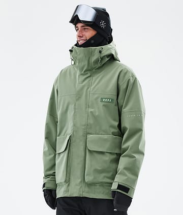 Dope Acme Snowboardjacke Moss Green