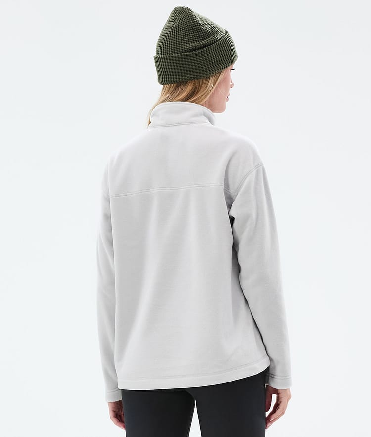Dope Comfy W Fleecepullover Damen Light Grey Renewed, Bild 6 von 6