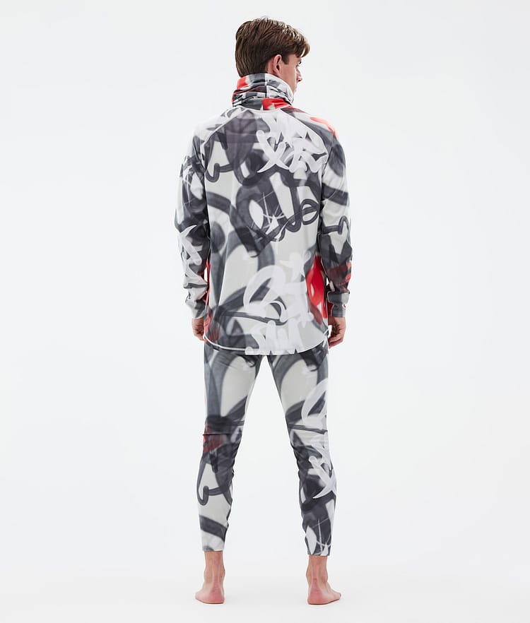 Dope Snuggle Funktionshose Herren 2X-Up Spray Black Red, Bild 4 von 7