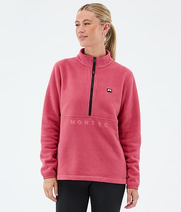 Montec Echo W Fleecepullover Light Red