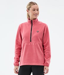 Montec Echo W Fleecepullover Damen Light Red