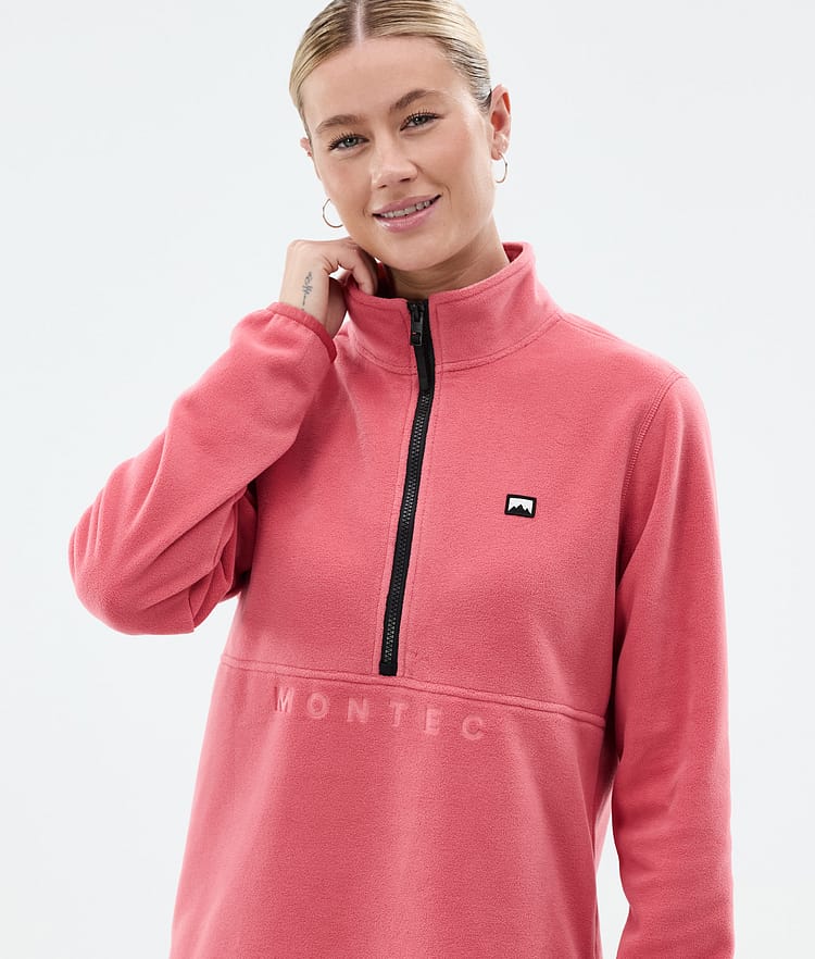 Montec Echo W Fleecepullover Damen Light Red, Bild 2 von 5