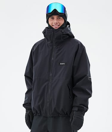 Dope Spartan Snowboardjacke Herren Black Renewed