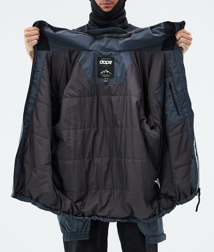 Dope Spartan Snowboardjacke Herren Metal Blue, Image 8 of 8