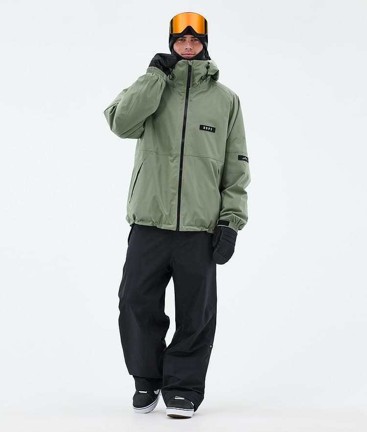 Dope Spartan Snowboardjacke Herren Moss Green, Bild 2 von 8