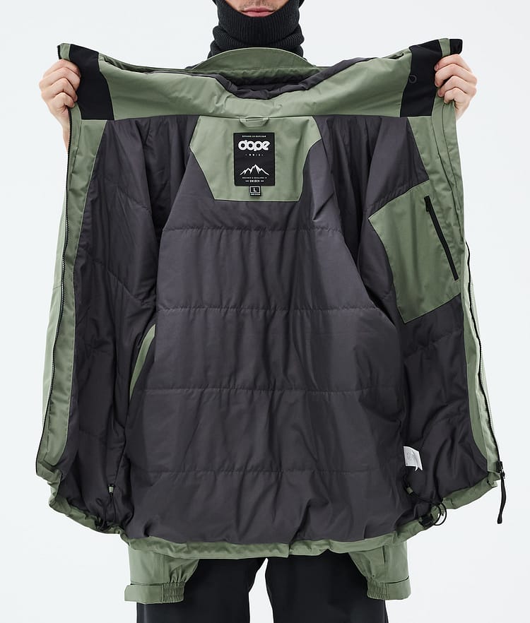 Dope Spartan Skijacke Herren Moss Green, Bild 8 von 8