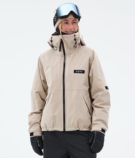 Dope Spartan W Snowboardjacke Damen Sand