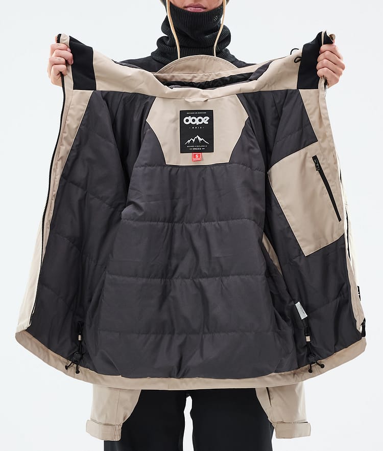 Dope Spartan W Snowboardjacke Damen Sand, Bild 8 von 8