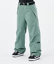 Dope Big W 2024 Snowboardhose Damen Faded Green