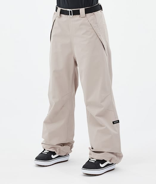 Dope Big W 2024 Snowboardhose Damen Sand