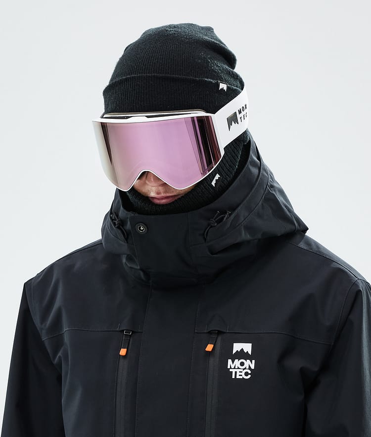 Montec Scope Skibrille White W/Rose Mirror, Bild 3 von 6