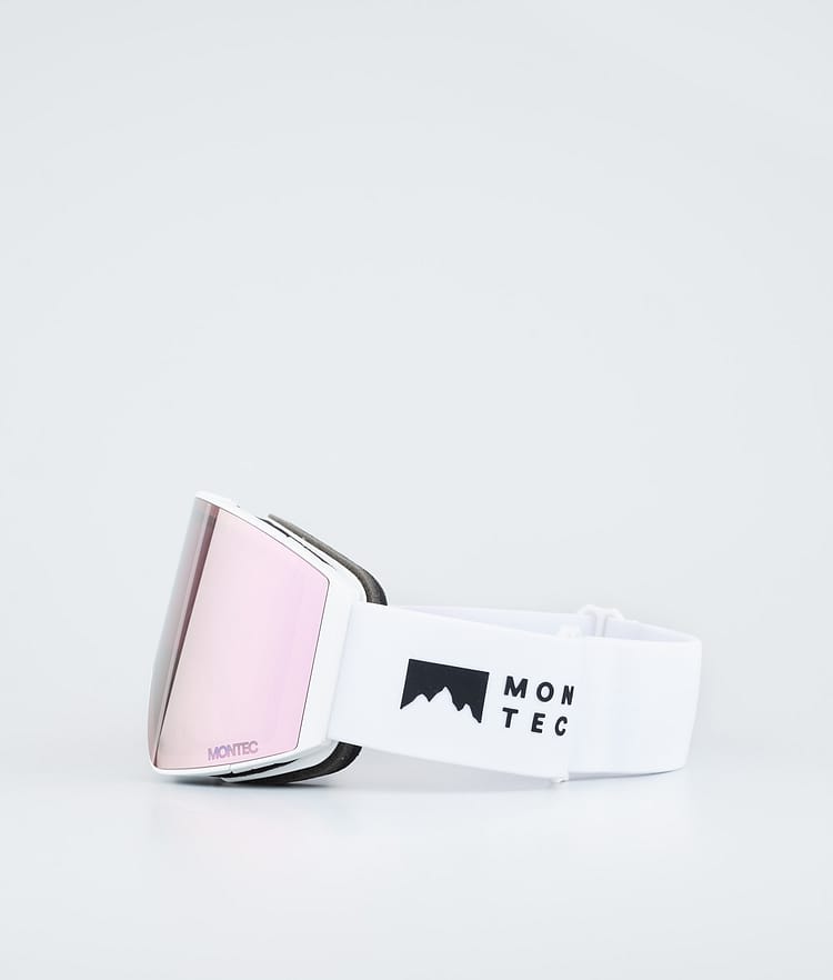 Montec Scope Skibrille White W/Rose Mirror, Bild 5 von 6