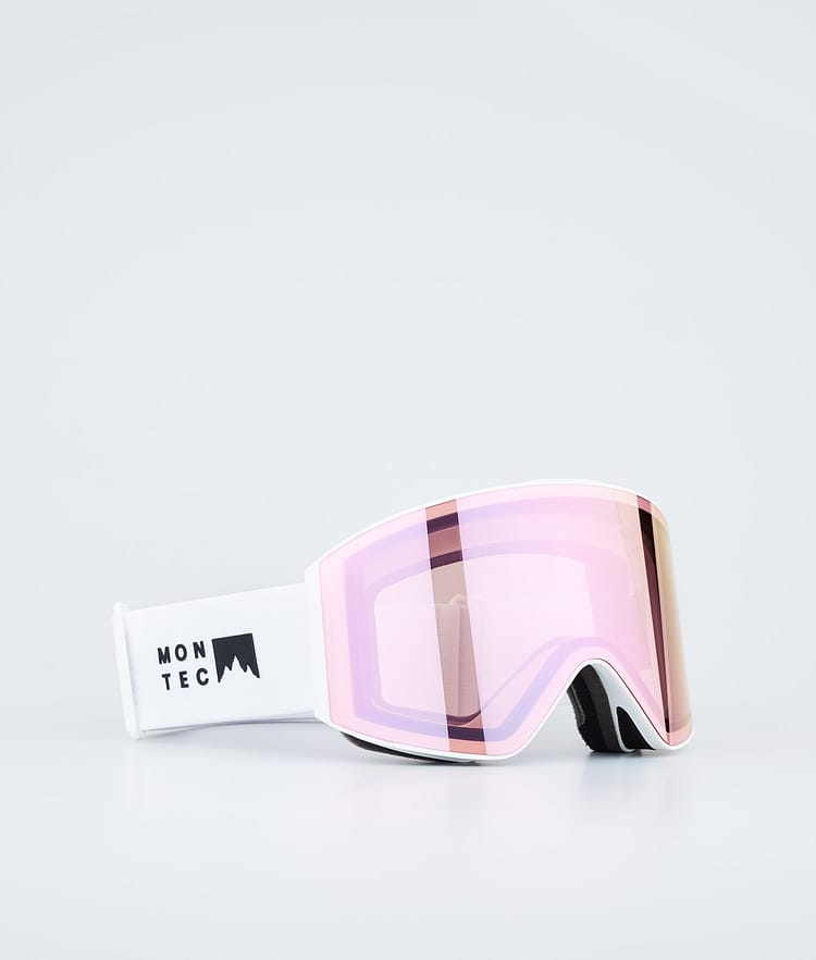 Montec Scope Skibrille White W/Pink Sapphire Mirror, Bild 1 von 6