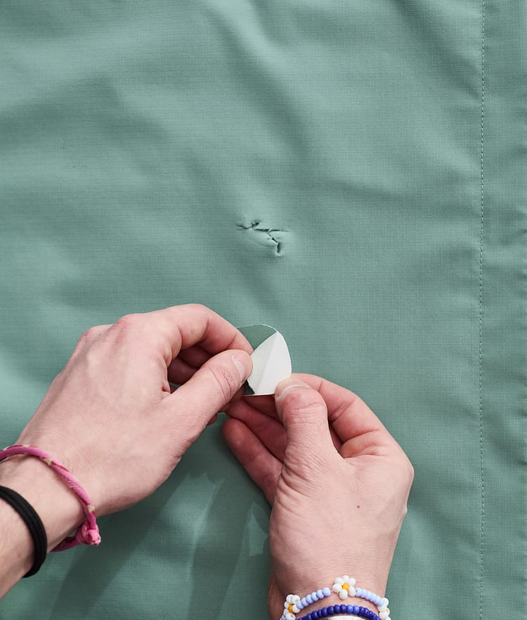 Utilities Square Patch Ersatzteile Faded Green, Bild 4 von 5