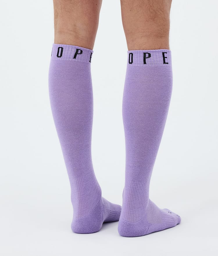 Dope Essential Skisocken Faded Violet, Bild 3 von 3