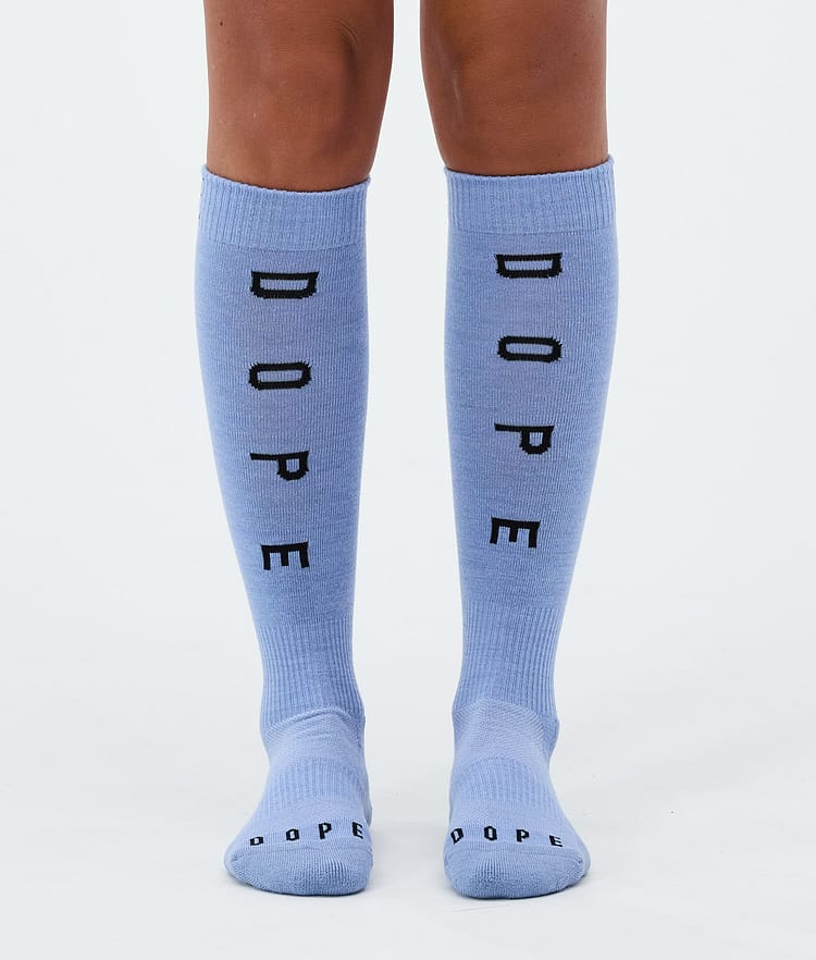 Dope Essential Skisocken Soft Blue, Bild 2 von 3