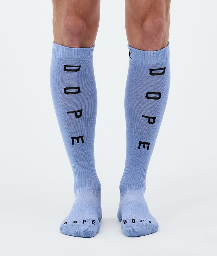 Dope Essential Skisocken Soft Blue, Bild 2 von 3