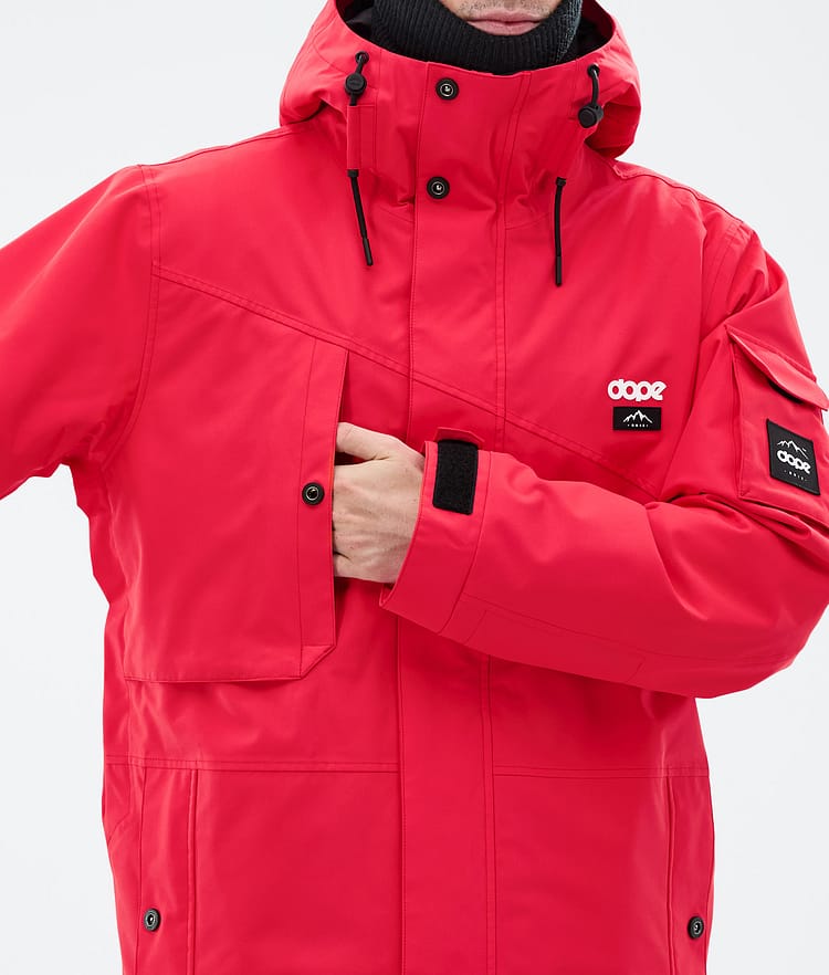 Dope Adept Snowboardjacke Herren Red, Bild 8 von 9