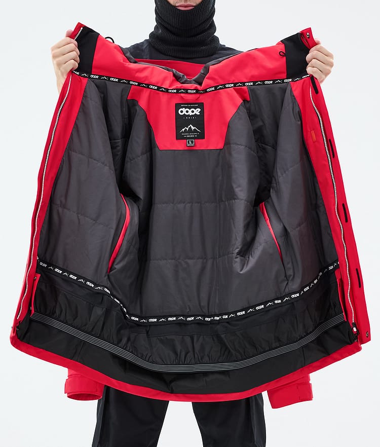 Dope Adept Snowboardjacke Herren Red, Bild 9 von 9