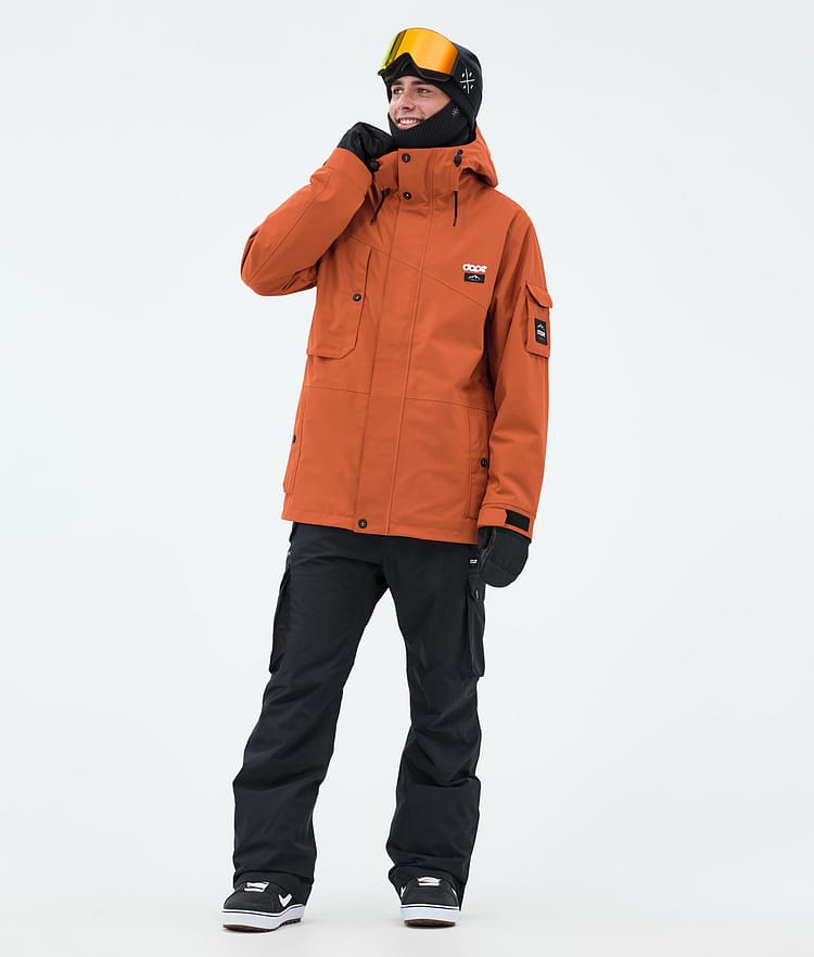 Dope Adept Snowboardjacke Herren Burned Orange, Bild 2 von 9