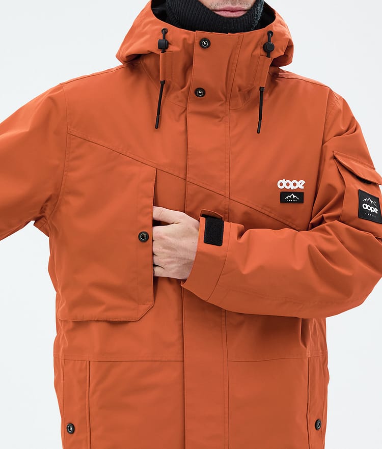 Dope Adept Skijacke Herren Burned Orange, Bild 8 von 9