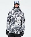 Dope Adept Snowboardjacke Herren Scribble Black