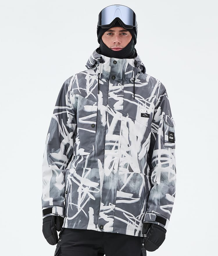 Dope Adept Skijacke Herren Scribble Black, Bild 1 von 9