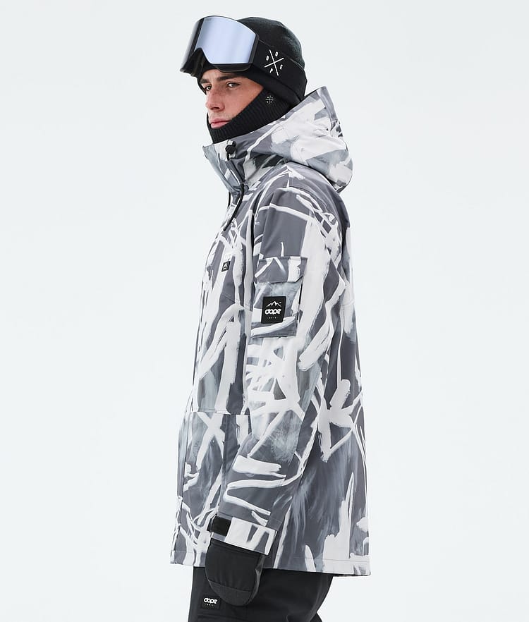 Dope Adept Skijacke Herren Scribble Black, Bild 5 von 9
