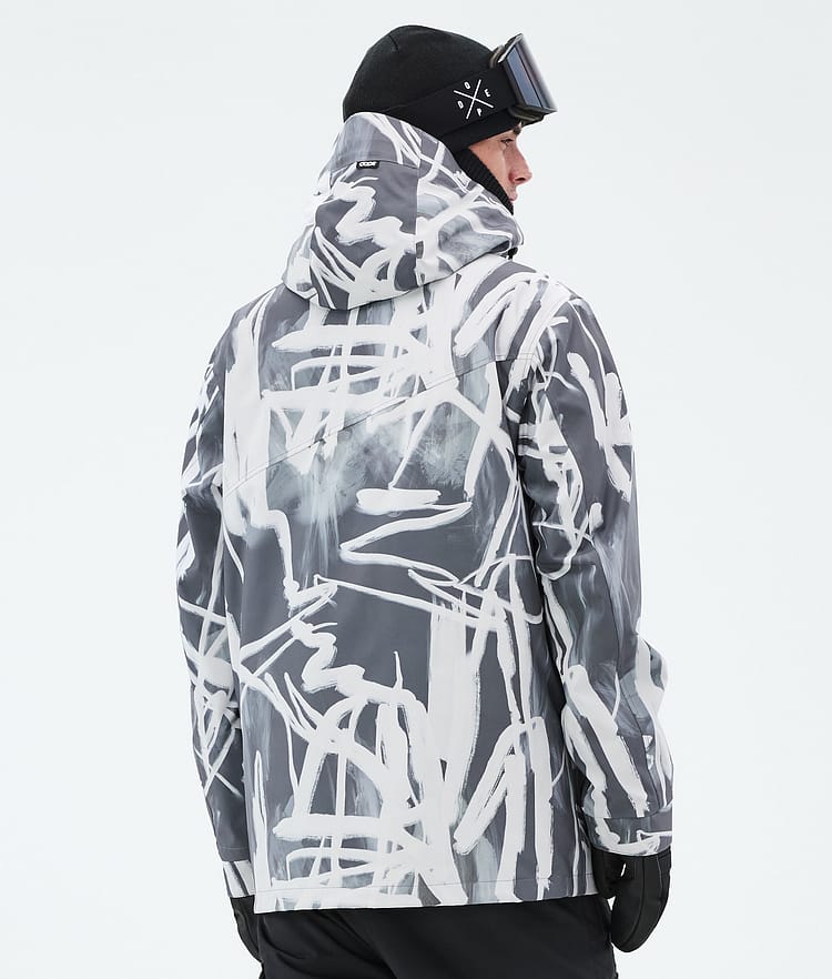 Dope Adept Skijacke Herren Scribble Black, Bild 6 von 9