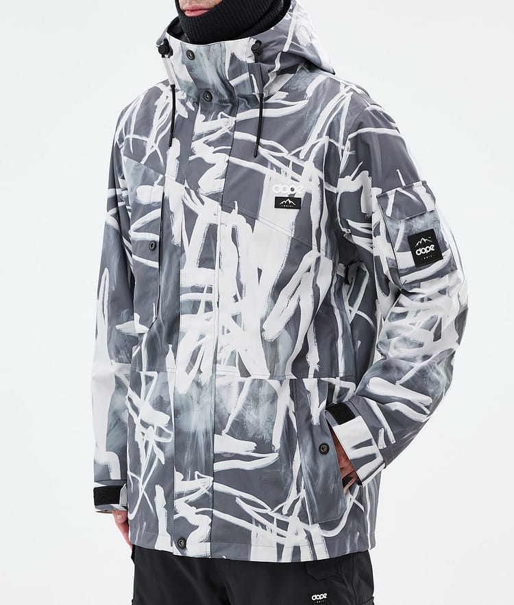 Dope Adept Skijacke Herren Scribble Black, Bild 7 von 9