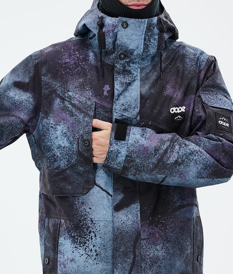 Dope Adept Snowboardjacke Herren Jungle Purple, Bild 8 von 9
