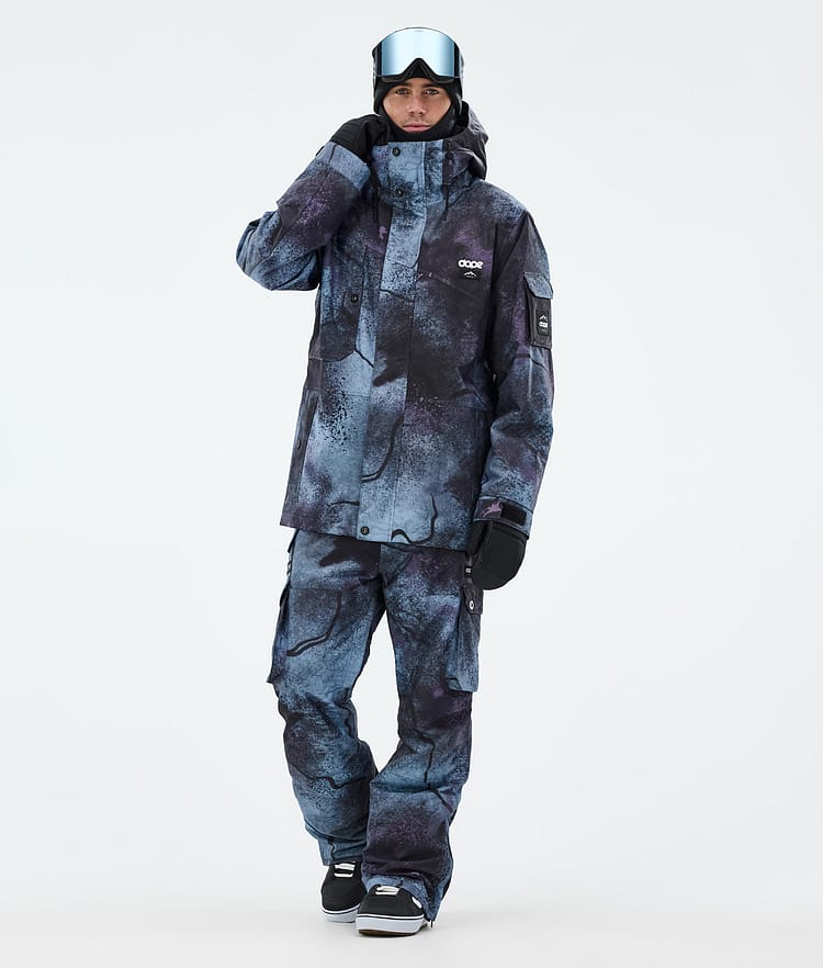 Dope Adept Snowboardjacke Herren Jungle Purple Renewed, Bild 2 von 9