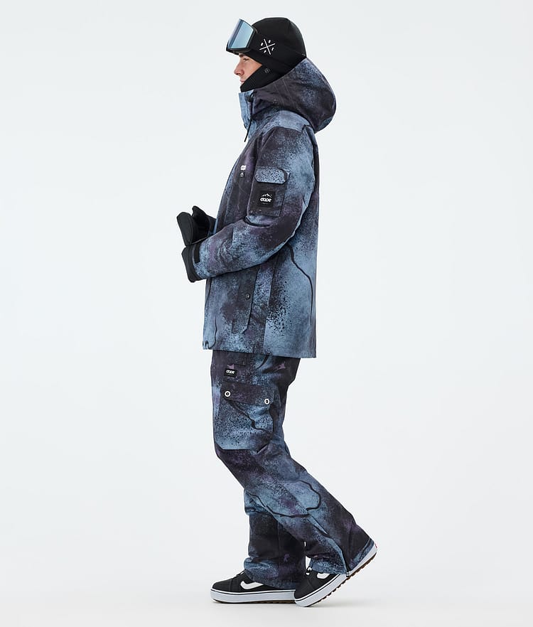 Dope Adept Snowboardjacke Herren Jungle Purple Renewed, Bild 3 von 9