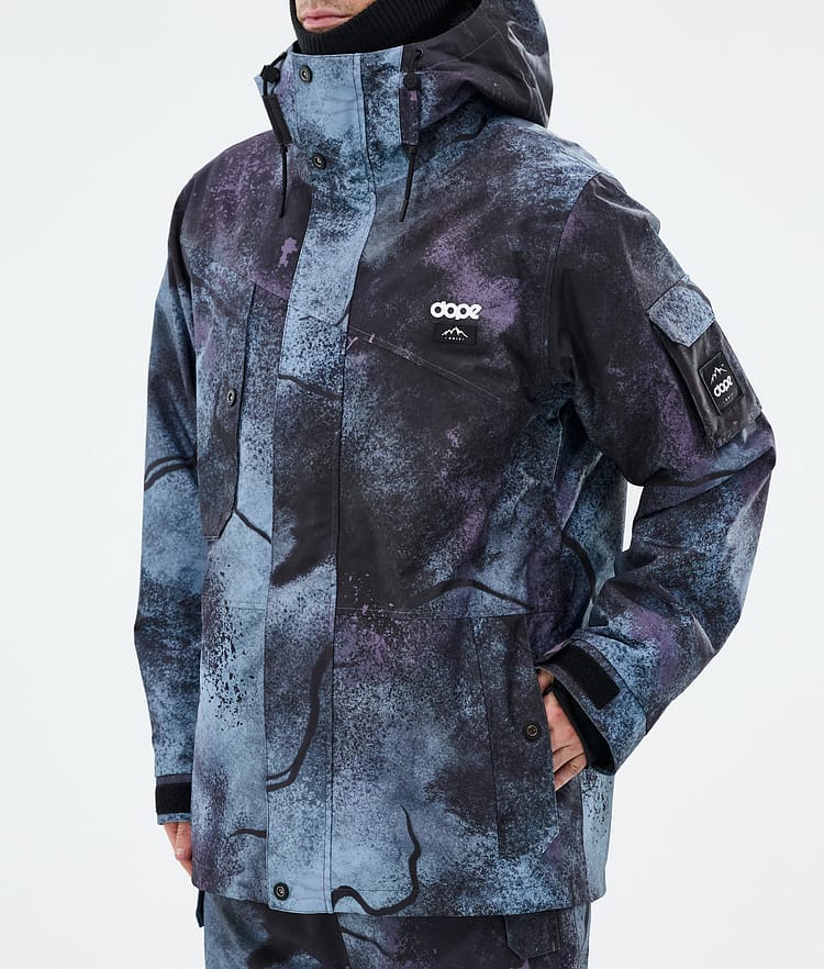 Dope Adept Snowboardjacke Herren Jungle Purple Renewed, Bild 7 von 9