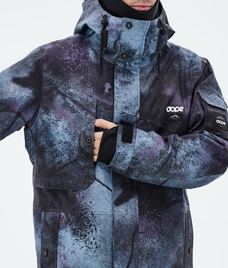 Dope Adept Snowboardjacke Herren Jungle Purple Renewed, Bild 8 von 9