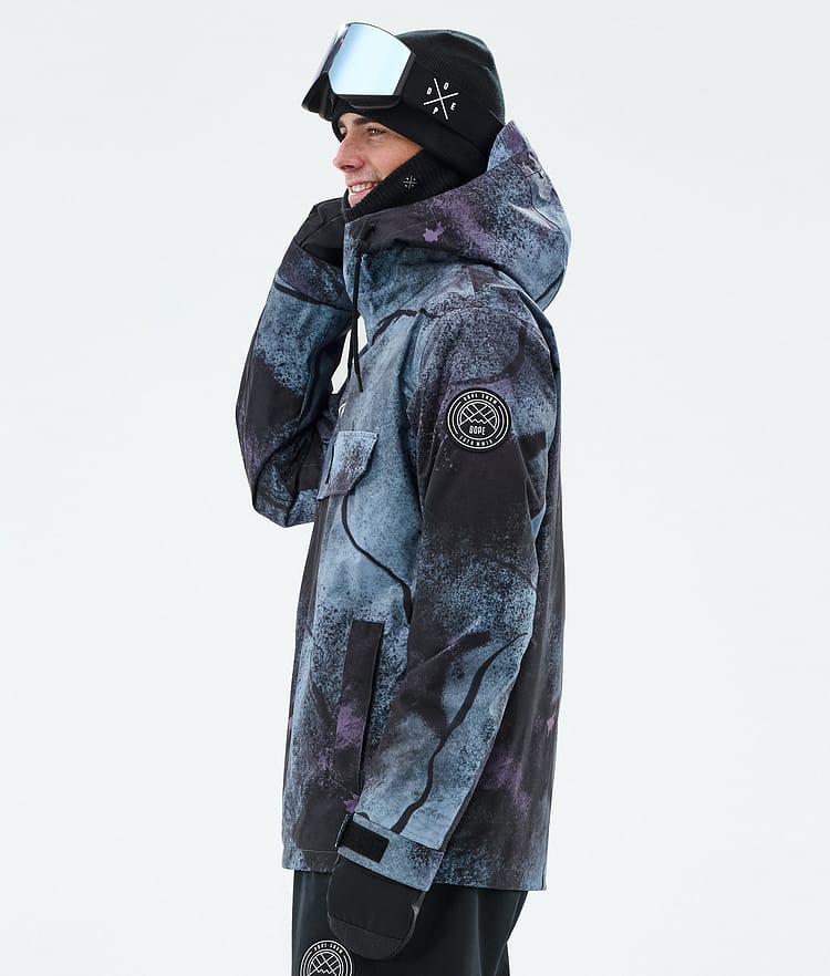Dope Blizzard Snowboardjacke Herren Jungle Purple, Bild 5 von 8