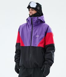 Dope Spartan Snowboardjacke Herren Sport Vivid Purple/Red/Black