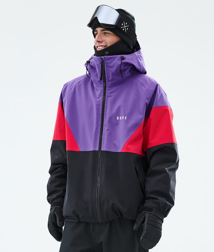 Dope Spartan Snowboardjacke Herren Sport Vivid Purple/Red/Black, Bild 1 von 8