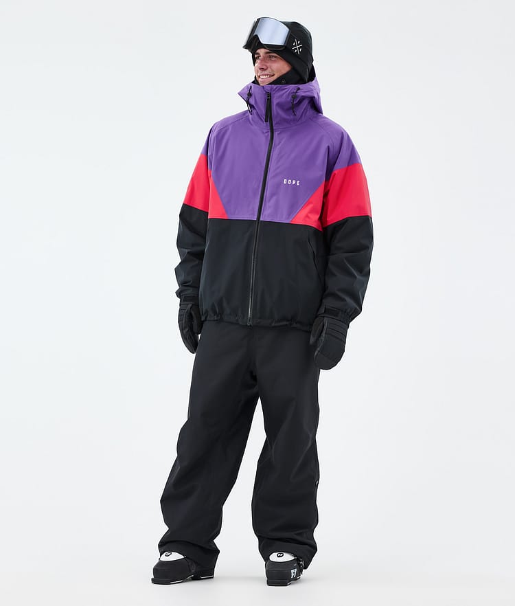 Dope Spartan Skijacke Herren Sport Vivid Purple/Red/Black, Bild 2 von 8