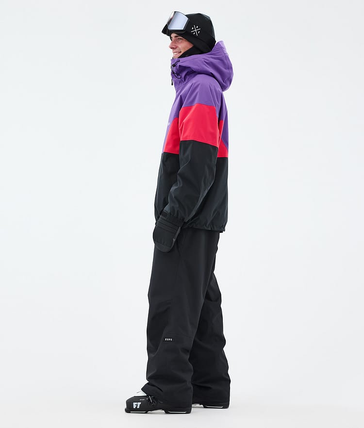 Dope Spartan Skijacke Herren Sport Vivid Purple/Red/Black, Bild 3 von 8