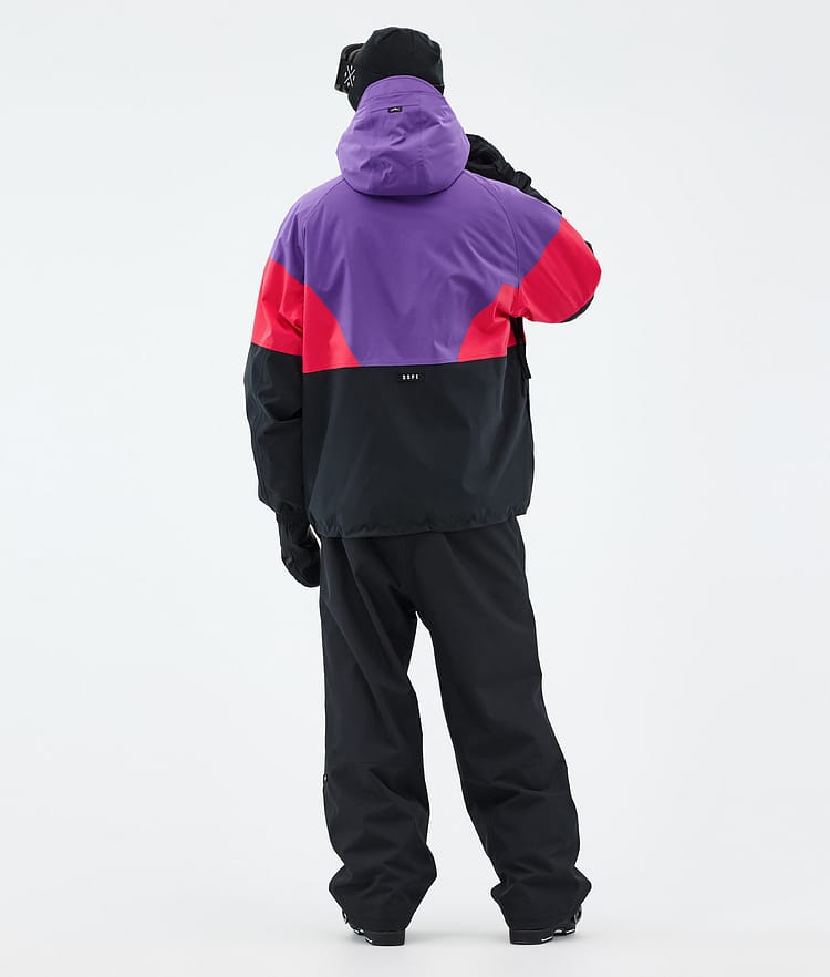 Dope Spartan Skijacke Herren Sport Vivid Purple/Red/Black, Bild 4 von 8