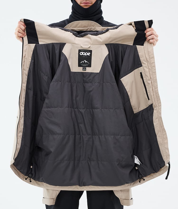 Dope Spartan Skijacke Herren Spike Sand/Black, Bild 7 von 7