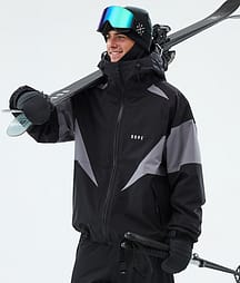 Dope Spartan Skijacke Herren Spike Black/Light Pearl