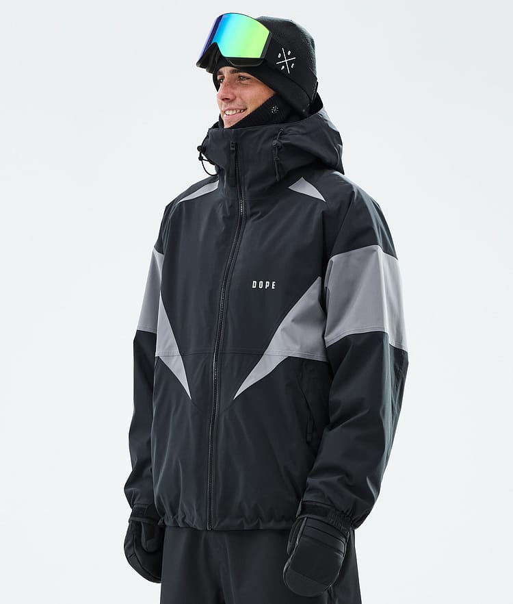 Dope Spartan Snowboardjacke Herren Spike Black/Light Pearl, Bild 1 von 8