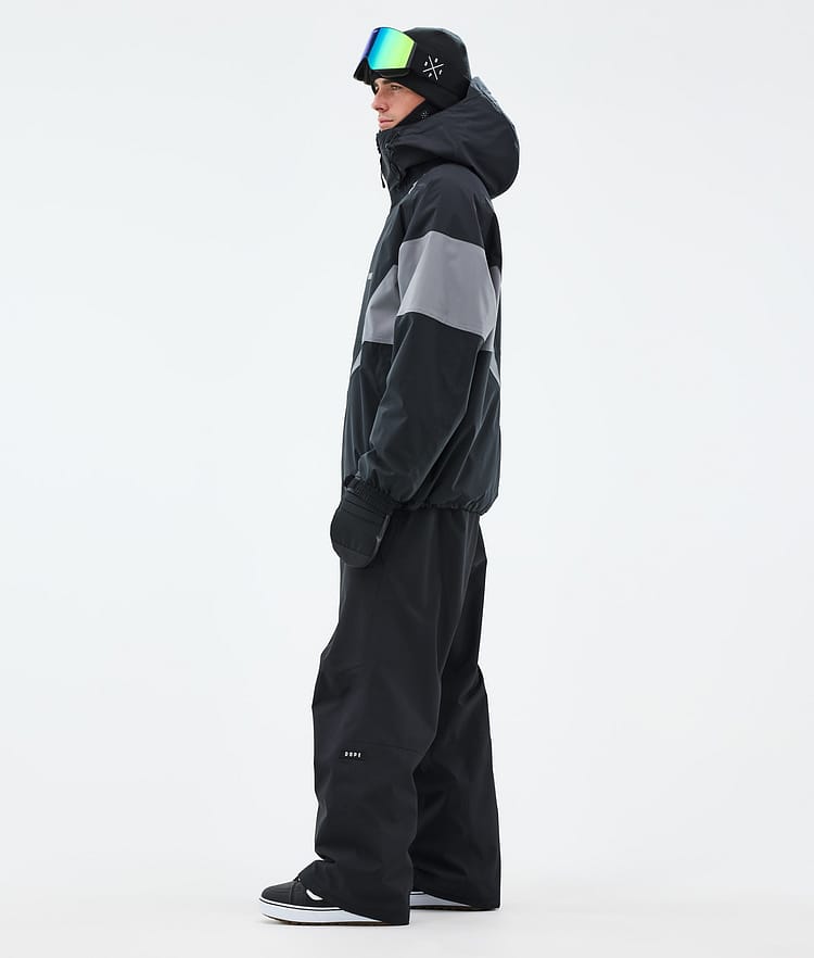 Dope Spartan Snowboardjacke Herren Spike Black/Light Pearl, Bild 3 von 8