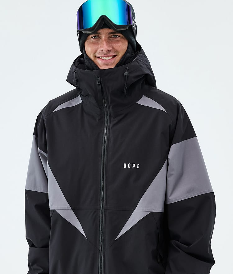 Dope Spartan Skijacke Herren Spike Black/Light Pearl, Image 4 of 8