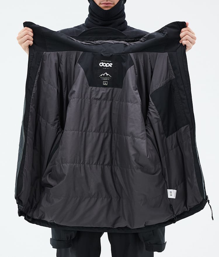 Dope Spartan Skijacke Herren Spike Black/Light Pearl, Bild 8 von 8