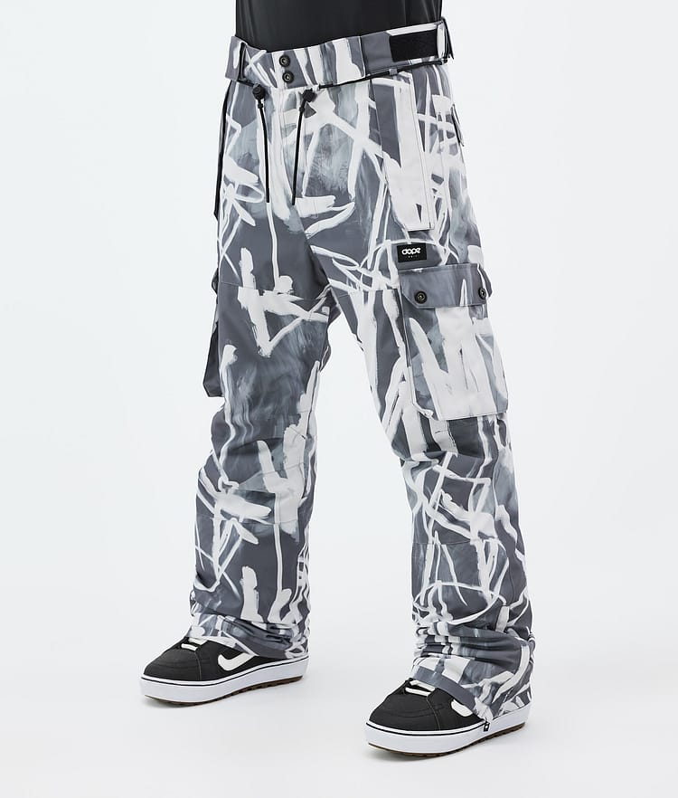 Dope Iconic Snowboardhose Herren Scribble Black, Bild 1 von 7